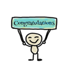 Easy Stickman（個別スタンプ：8）