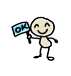 Easy Stickman（個別スタンプ：21）