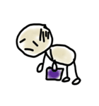 Easy Stickman（個別スタンプ：34）