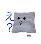 顔つきクッション（個別スタンプ：4）