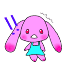 もも色うさたん（個別スタンプ：2）
