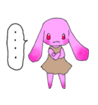 もも色うさたん（個別スタンプ：29）