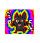 (Animated) Black Dog Dog（個別スタンプ：13）