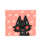 (Animated) Black Dog Dog（個別スタンプ：15）