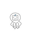 白紙君（個別スタンプ：2）