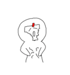 白紙君（個別スタンプ：8）