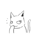 angrily cat（個別スタンプ：5）