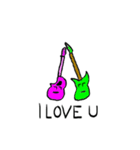 Daily Lives of Guitars（個別スタンプ：4）