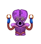 Brain Monster（個別スタンプ：1）