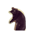 ウチの可愛い黒猫クロ（個別スタンプ：3）