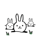 Just Just Rabbit（個別スタンプ：7）