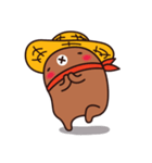 もぐらDURURU ver.1(日本版)（個別スタンプ：3）