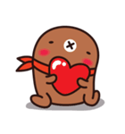 もぐらDURURU ver.1(日本版)（個別スタンプ：19）