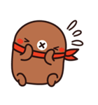 もぐらDURURU ver.1(日本版)（個別スタンプ：35）