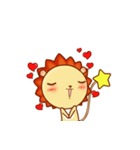 [stars leo] happy（個別スタンプ：14）