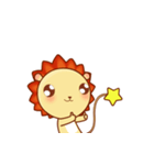 [stars leo] happy（個別スタンプ：34）