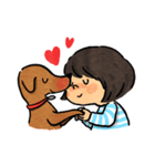 Milo＆Me Ver.01（個別スタンプ：6）