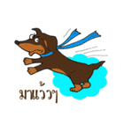 Happy Dog Style（個別スタンプ：17）