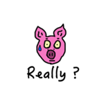 ブタのオリビエ（個別スタンプ：5）