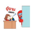Professional Tool Man ＆ Robot S-33（個別スタンプ：7）