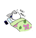 しろさんはシュールなネコ（個別スタンプ：29）