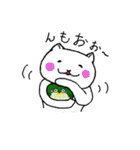 しろさんはシュールなネコ（個別スタンプ：34）