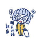 GirlS with glasses（個別スタンプ：30）