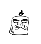 Angry Office Candle Move up（個別スタンプ：4）