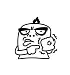 Angry Office Candle Move up（個別スタンプ：7）
