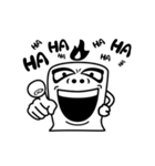 Angry Office Candle Move up（個別スタンプ：8）