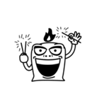 Angry Office Candle Move up（個別スタンプ：24）