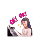 Jasmine＆J-Da Cutie little girls (Eng)（個別スタンプ：7）
