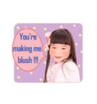 Jasmine＆J-Da Cutie little girls (Eng)（個別スタンプ：8）