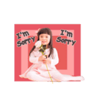 Jasmine＆J-Da Cutie little girls (Eng)（個別スタンプ：11）