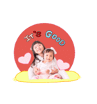 Jasmine＆J-Da Cutie little girls (Eng)（個別スタンプ：15）