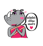 CHOME I am from Thailand（個別スタンプ：1）