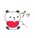 夏のパンダちゃん Summer for panda（個別スタンプ：3）