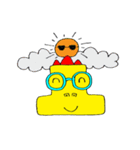 Dino yellow（個別スタンプ：11）