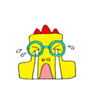Dino yellow（個別スタンプ：13）