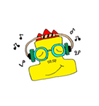 Dino yellow（個別スタンプ：16）