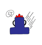 Dino yellow（個別スタンプ：27）