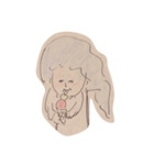ゆるふわちゃん（個別スタンプ：3）