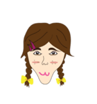Local Teenager (Girl)（個別スタンプ：11）