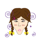 Local Teenager (Girl)（個別スタンプ：12）