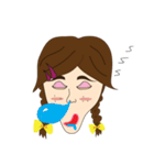 Local Teenager (Girl)（個別スタンプ：20）