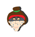 Local Teenager (Girl)（個別スタンプ：22）