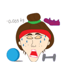 Local Teenager (Girl)（個別スタンプ：28）