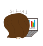 Local Teenager (Girl)（個別スタンプ：33）
