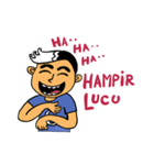 Si Giman Anak Gaul（個別スタンプ：7）