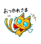 ヒーローになりたいねこ（個別スタンプ：27）